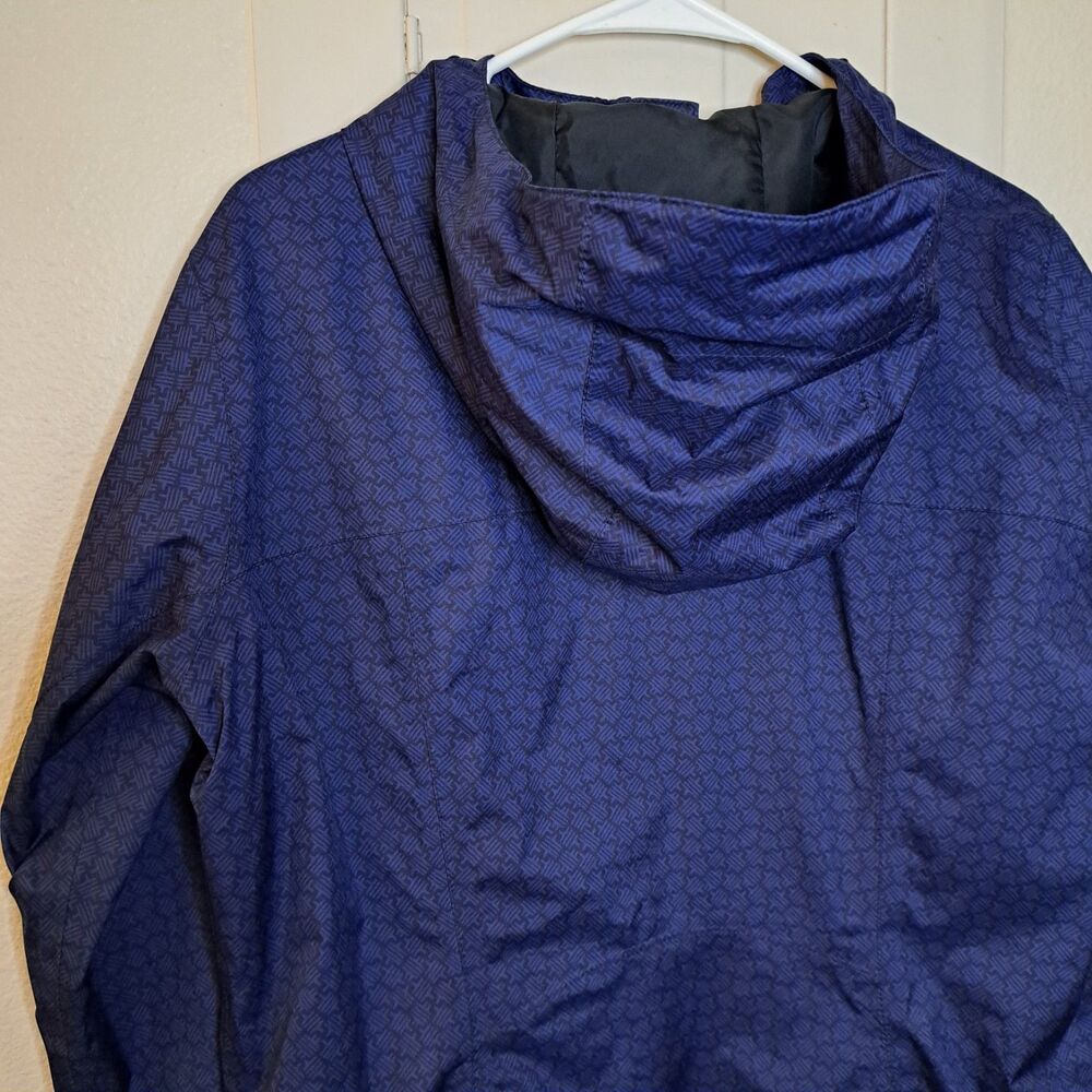 Columbia Omni Tech Waterproof Breathable Jacket Coat Women Size L Purple Hooded - Picture 10 of 10